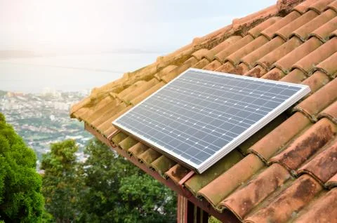Solar cells Stock Photos
