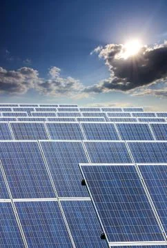 Solar collector Stock Photos