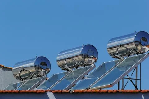 Solar collector Stock Photos