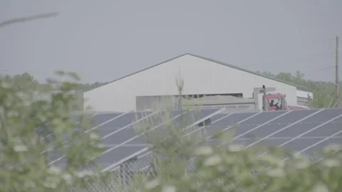 Solar construction Stock Footage 290939489