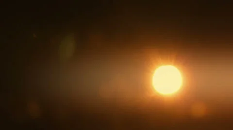 Solar disc at sunset Stock-Footage 46004196