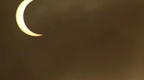 Solar Eclipse 12 VJ Loop Stock Footage 11060861
