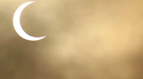 Solar Eclipse 16 Timelapse Stock Footage 11060899