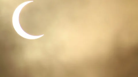 Solar Eclipse 17-1 Stock Footage 11060910
