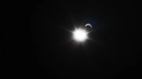 Solar eclipse 2015 Stock Footage 48170797