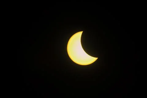 Solar eclipse 2015 Stock Photos