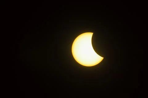 Solar eclipse 2015 Stock Photos