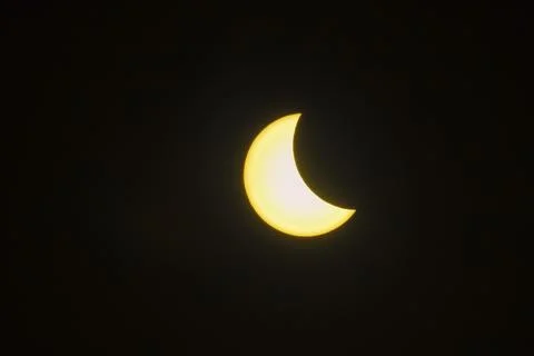 Solar eclipse 2015 Stock Photos