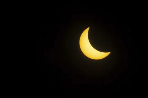Solar eclipse 2015 Stock Photos