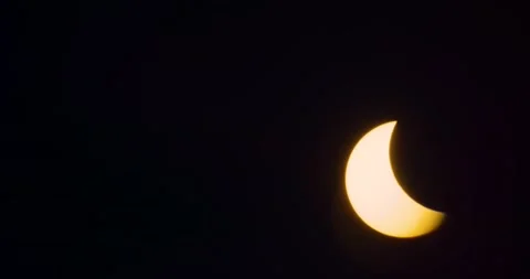 Solar Eclipse 2024 Stock Footage 296424379
