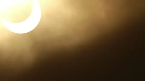 Solar Eclipse 23 Timelapse Stock Footage 11061115