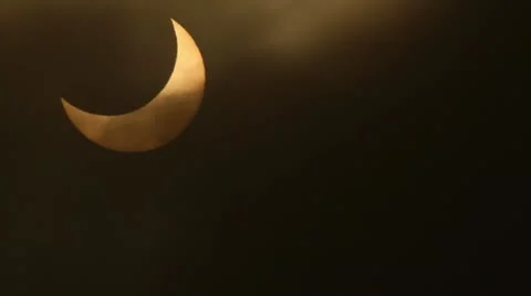 Solar Eclipse 24-2 Stock Footage 11061150