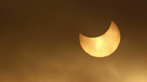 Solar Eclipse 27-3 Stock Footage 11061223