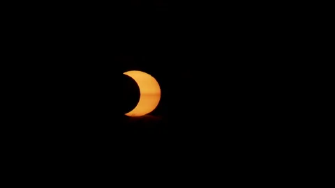 Solar Eclipse 4k Video Stock Footage 166098563