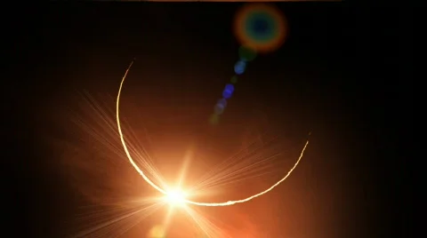 Solar eclipse 5 Stock Footage