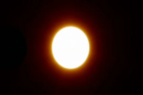 Solar Eclipse Animation NTSC Stock Footage 531549