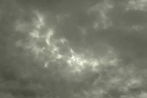 Solar eclipse. astronomical phenomenon. the moon partially covers the sun. Fotos Stock