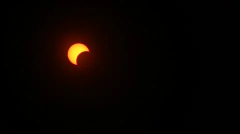 Solar Eclipse B04 Timelapse x10 Stock Footage 11093910