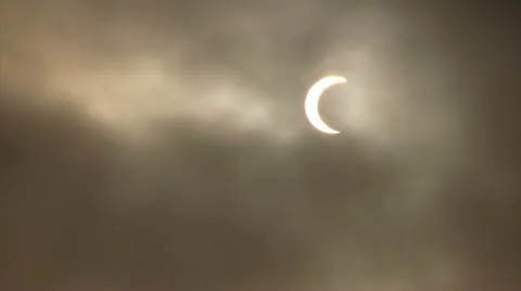 Solar Eclipse B08-1 Stock Footage 11088847