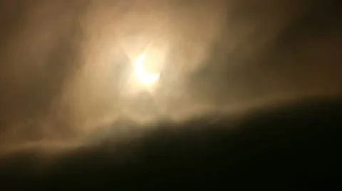 Solar Eclipse B11-1 Stock Footage 11089073