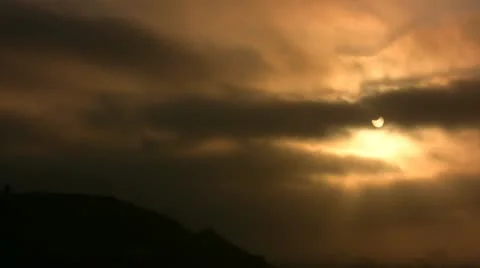 Solar Eclipse B21-2 Stock Footage