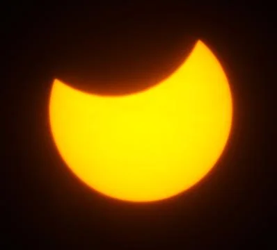 Solar eclipse for a background Stock Photos