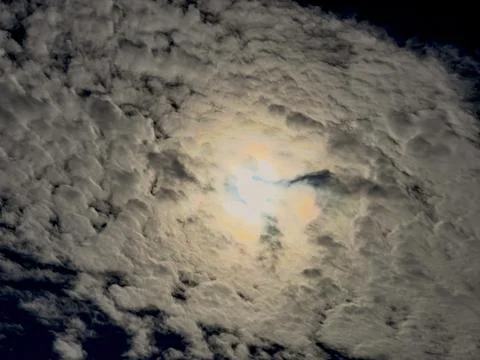 Solar eclipse. The best time to fulfill your wishes. Fotos Stock