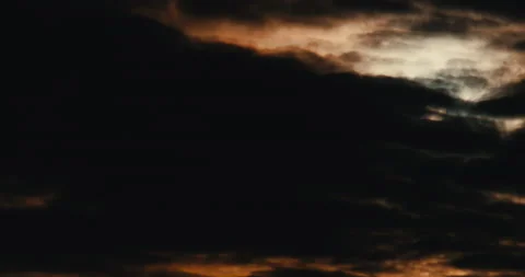 Solar Eclipse between clouds 動画素材 219969307