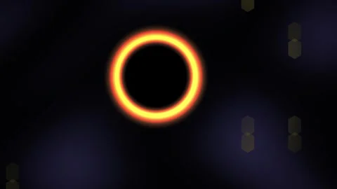 Solar eclipse with bright ring. Vídeo Stock 337517748