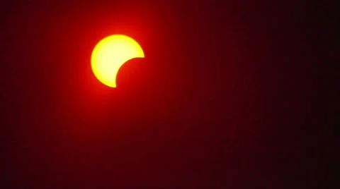 Solar Eclipse C01 Timelapse x10 Stock Footage 11099683