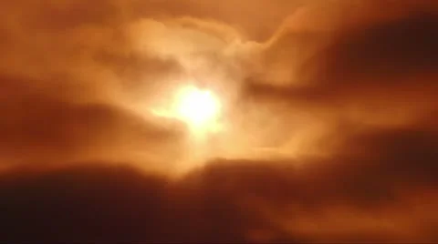 Solar Eclipse C21 Timelapse x10 Stock Footage 11103521