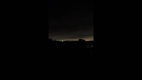 Solar eclipse casts shadow over Stone Island, Mazatlan, Mexico Stock Footage 276730650
