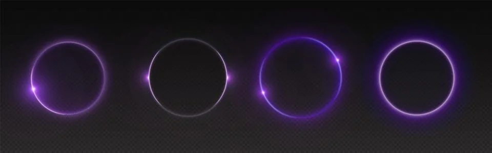 Solar eclipse circles showing moon covering sun 스톡 일러스트