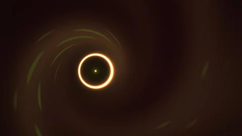 Solar Eclipse in Dark Sky. Stock Footage 334687319