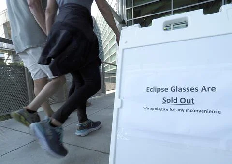 Solar Eclipse features, Oakland, USA - 20 Aug 2017 Stock Photos