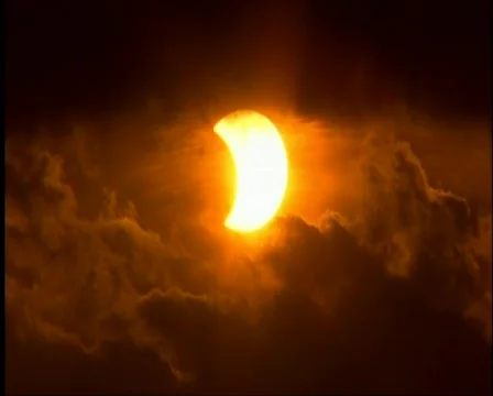 Solar Eclipse Stock Footage 736024