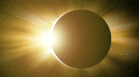 Solar eclipse Stock Footage 8531637