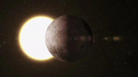 Solar eclipse Stock Footage 48037677