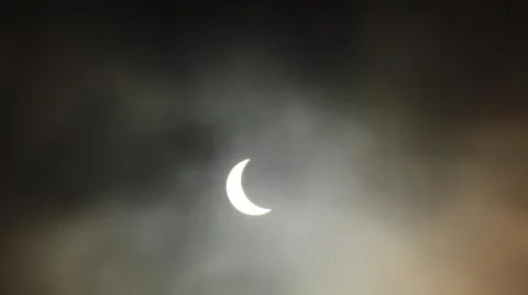 Solar Eclipse Stock Footage 49678403