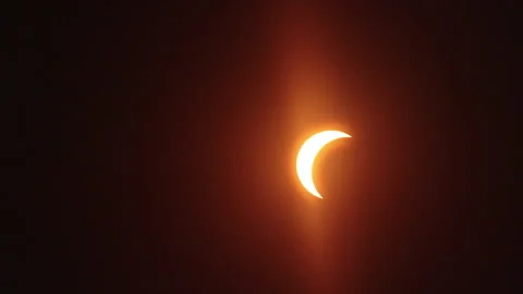 Solar eclipse Stock Footage 342108932