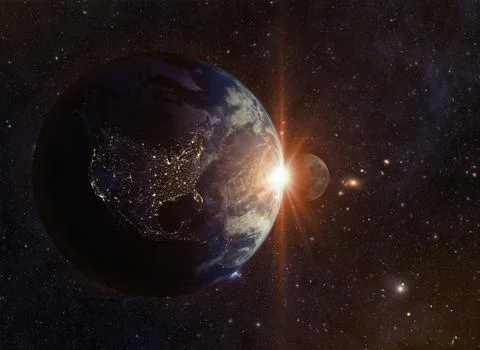 Solar eclipse Stock Illustration