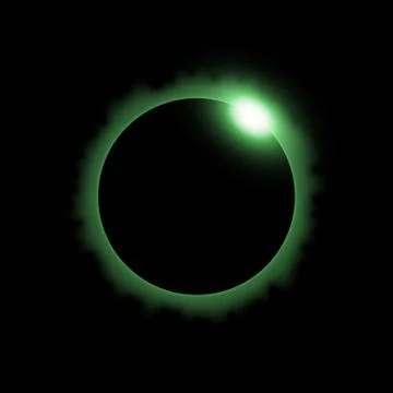 Solar eclipse Stock Illustration