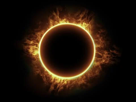 Solar eclipse 스톡 일러스트