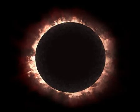 Solar eclipse Stock Illustration
