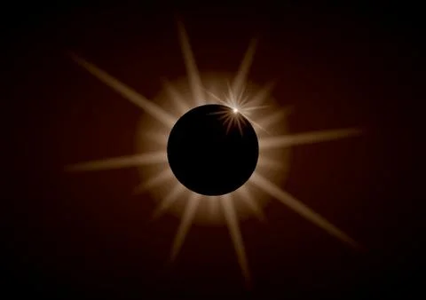 Solar Eclipse イラスト素材