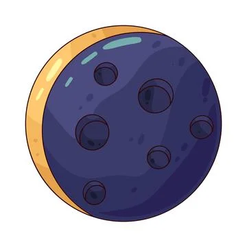 Solar Eclipse illustration Ilustração Stock