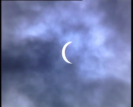 Solar Eclipse July 9th 1999 Video stock 687968