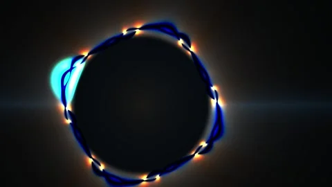 Solar Eclipse with Moon Passing By. Stock Footage 335427531