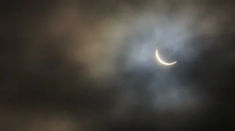 Solar eclipse in Norway Video stock 49309457