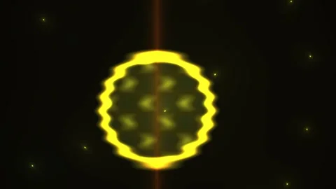 Solar Eclipse in Outer Space Environment. Vídeo Stock 334684135